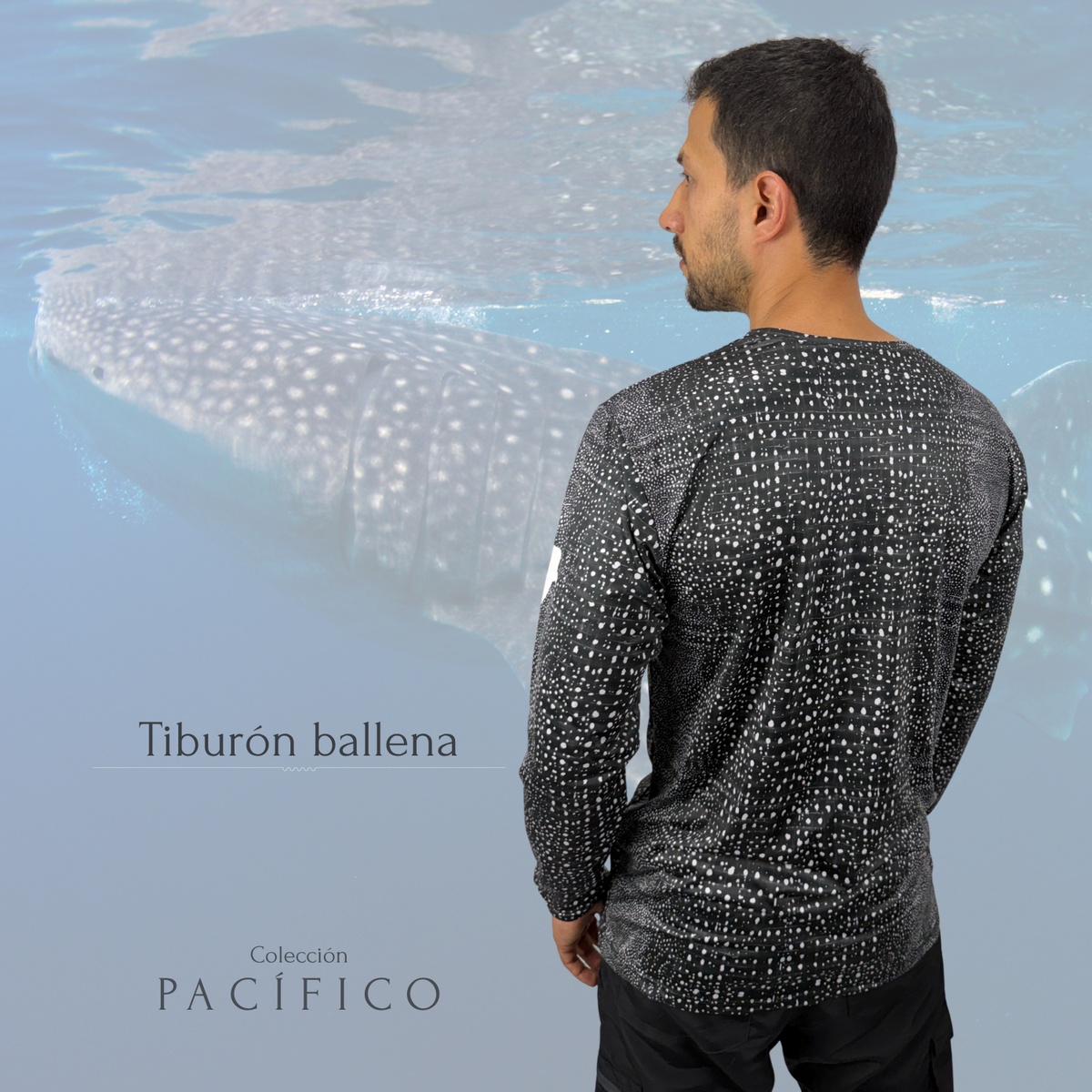 Camibuso Tiburón ballena - Hombre