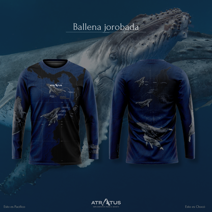 Camibuso Ballena Jorobada - Mujer