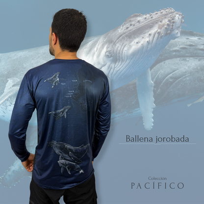 Camibuso Ballena Jorobada - Hombre