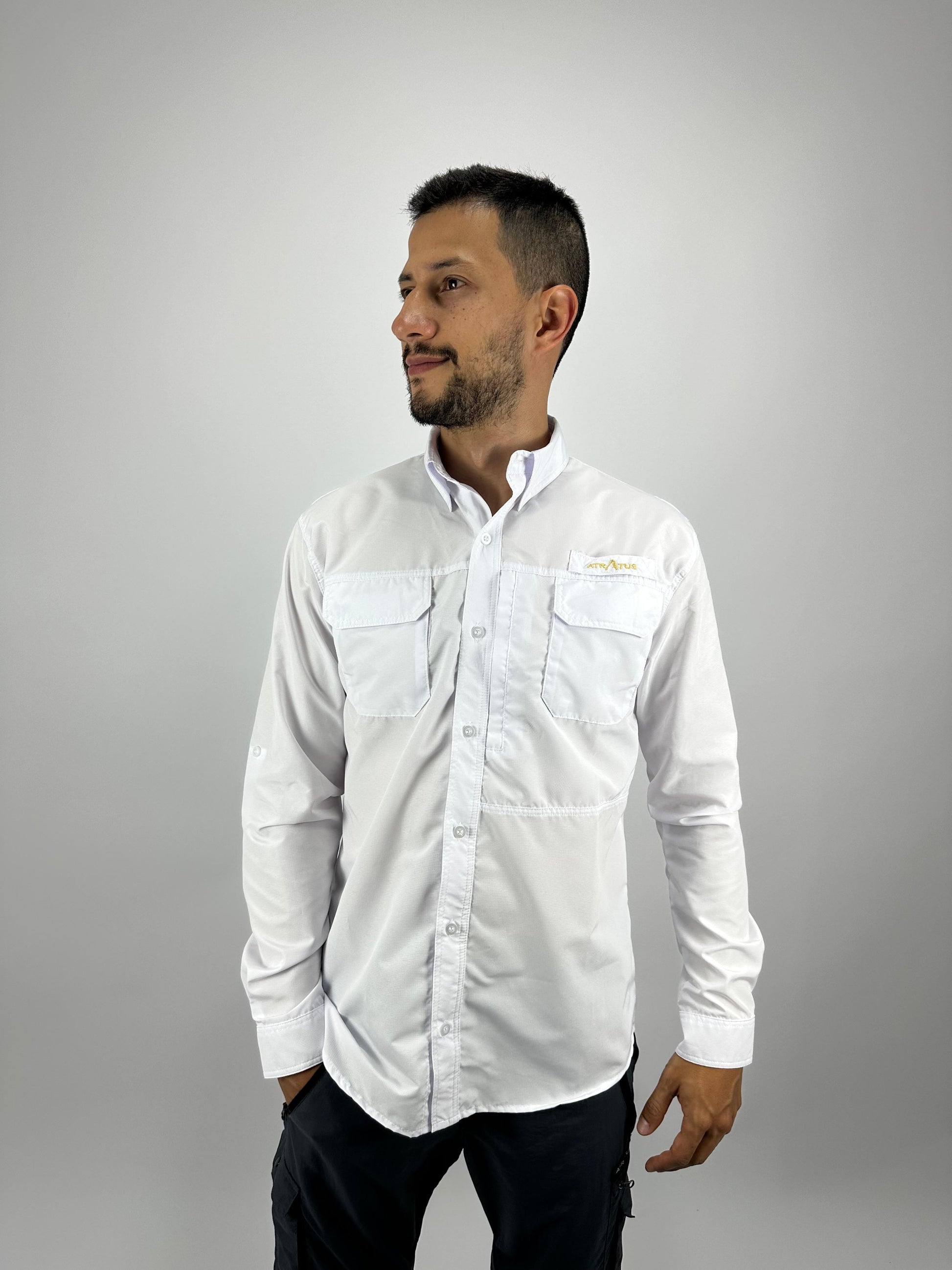 Camisa Athene- Blanco Hombre