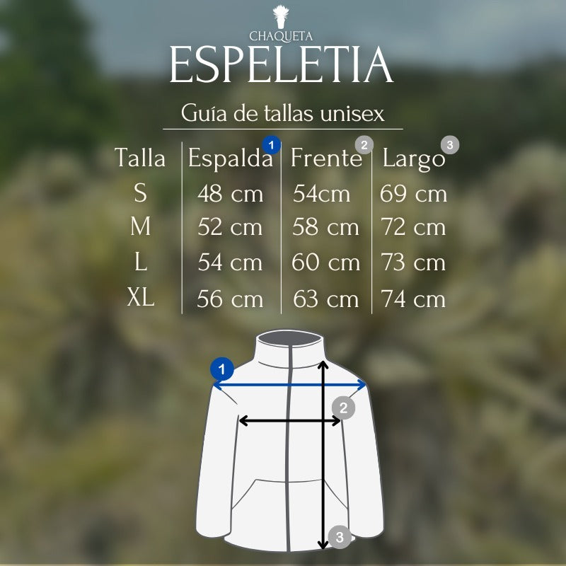 Chaqueta Espeletia - Seagreen Unisex