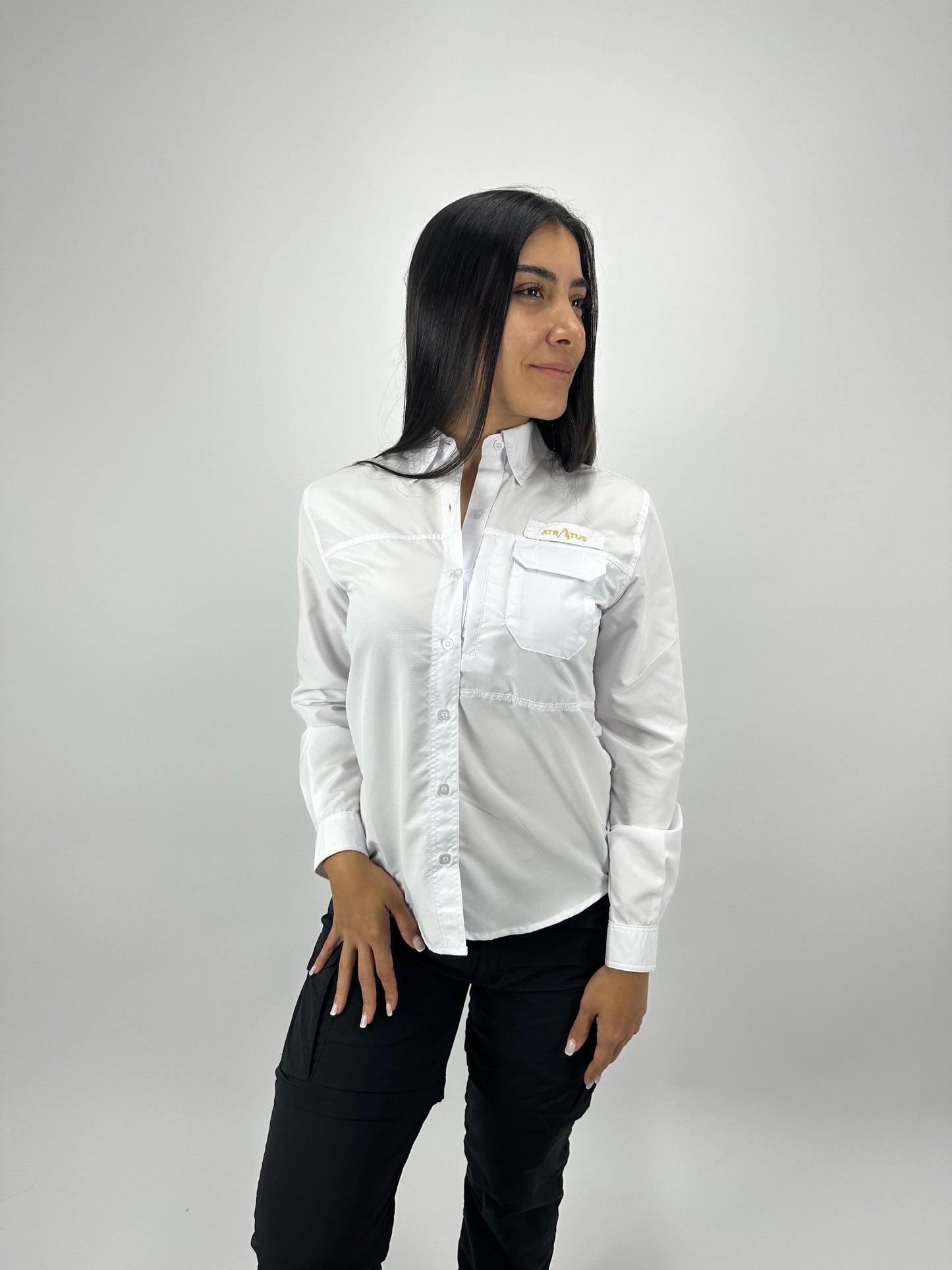 Camisa Athene- Blanco Mujer