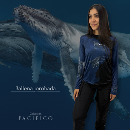 Camibuso Ballena Jorobada - Mujer
