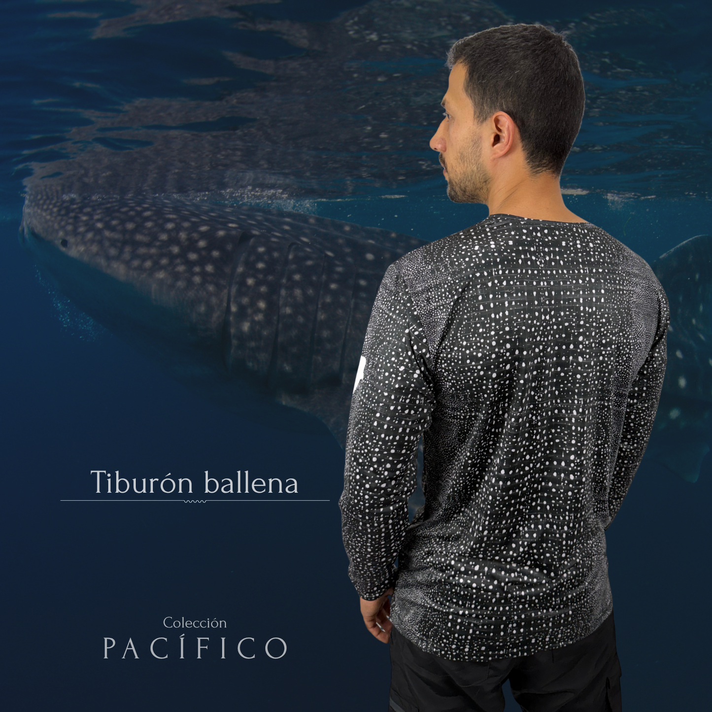 Camibuso Tiburón ballena - Hombre