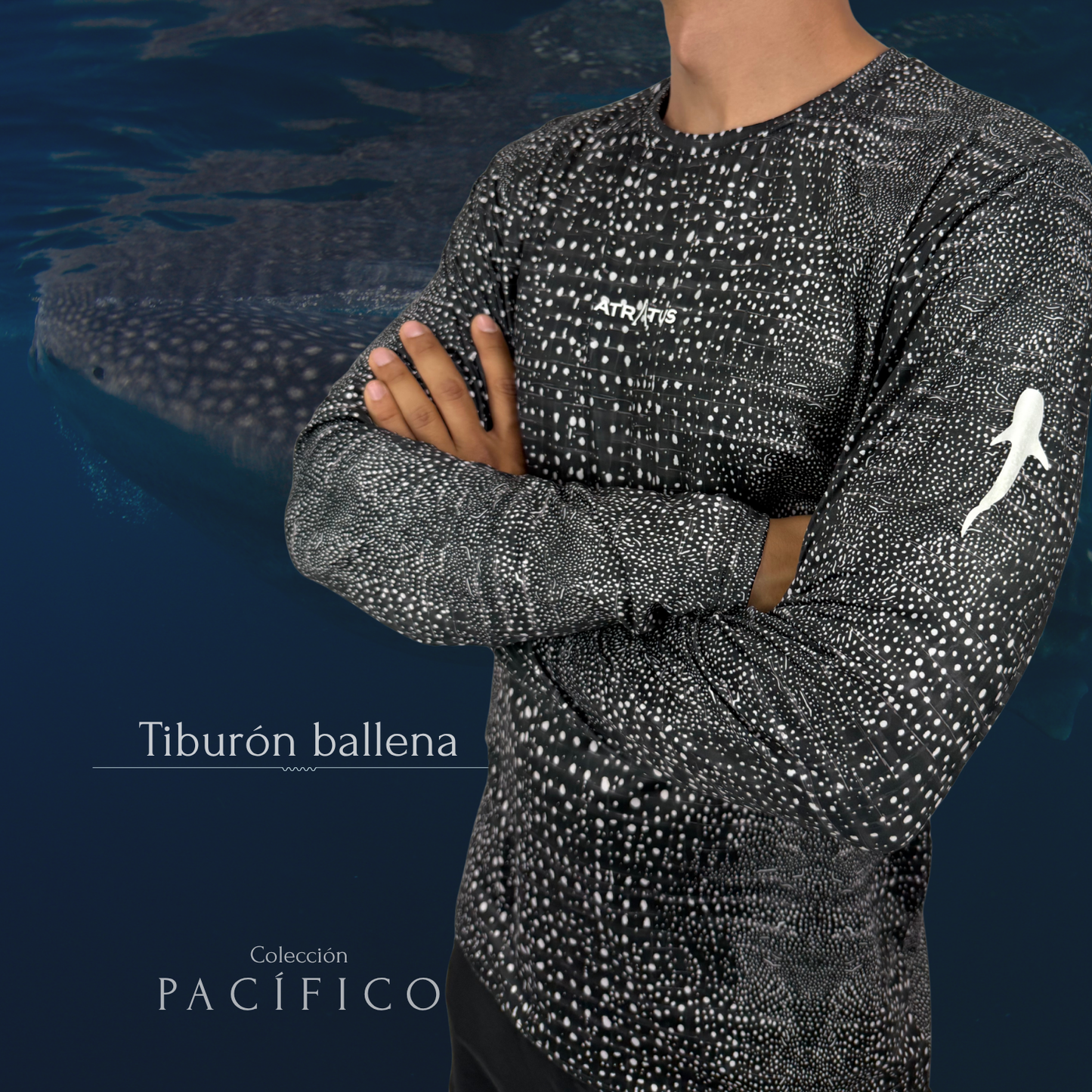 Camibuso Tiburón ballena - Hombre