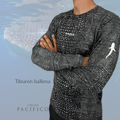 Camibuso Tiburón ballena - Hombre