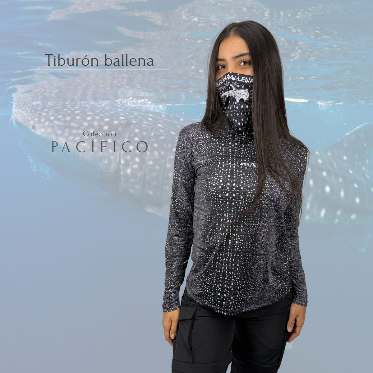 Camibuso Tiburón ballena - Mujer