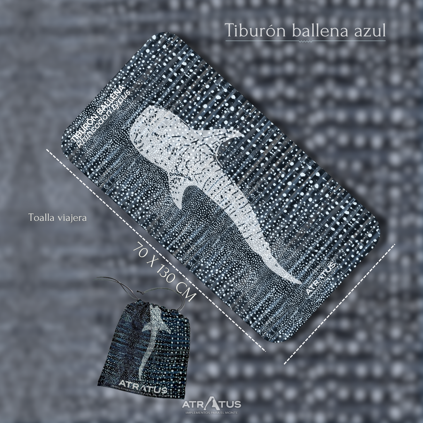 Toalla Tiburón Ballena - PACÍFICO
