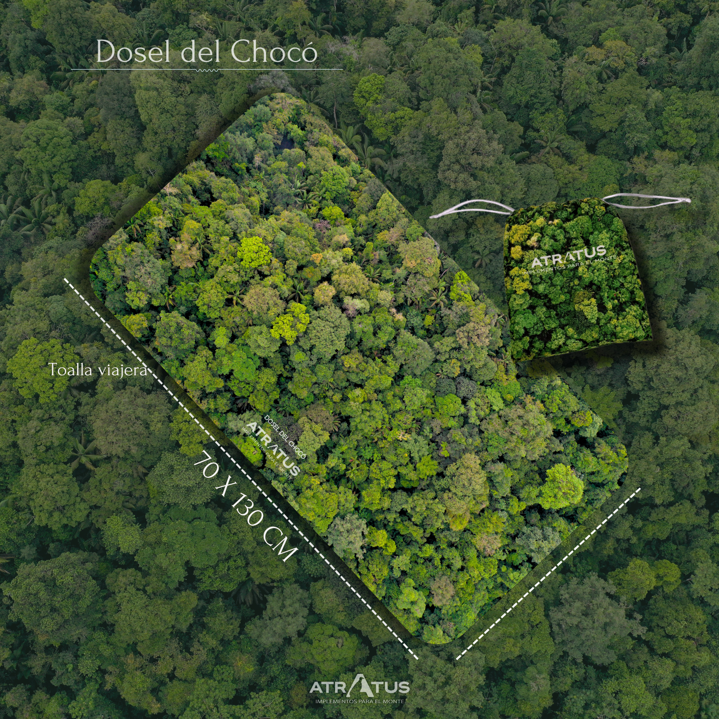 Toalla Dosel del Chocó - PACÍFICO