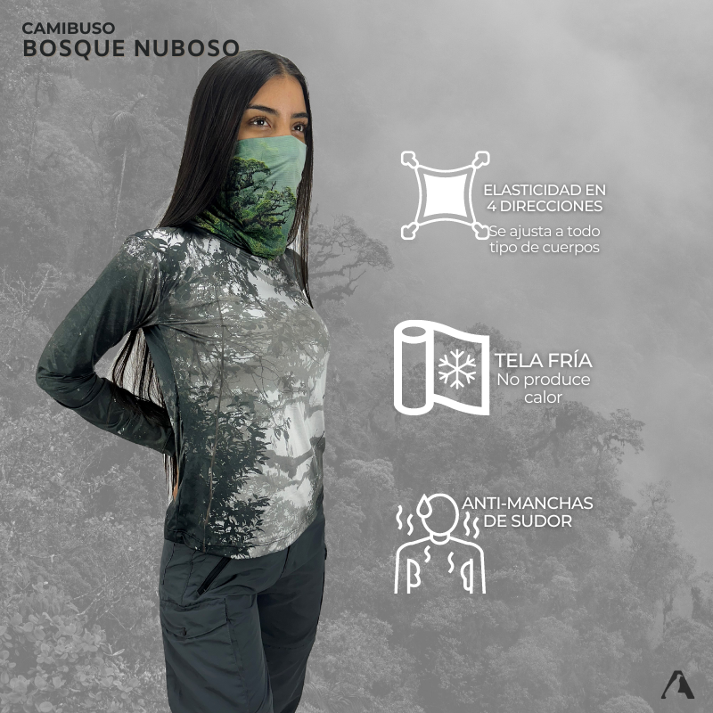 Camibuso Bosque Nuboso Mujer