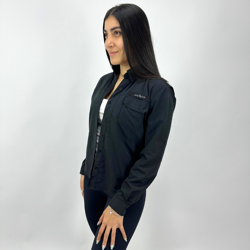 Camisa Athene - Negro Mujer