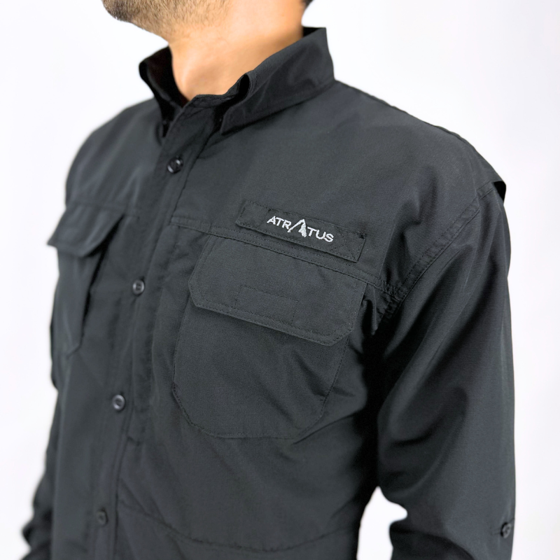 Camisa Athene - Negro Hombre