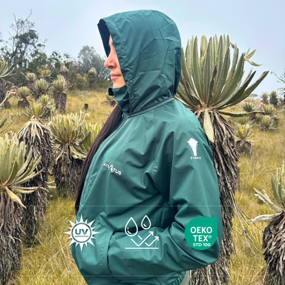 Chaqueta Espeletia - Seagreen Unisex
