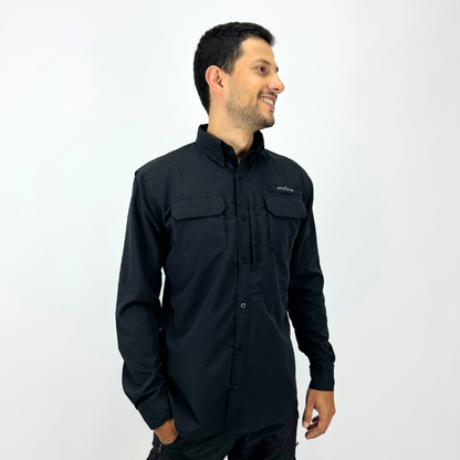 Camisa Athene - Negro Hombre