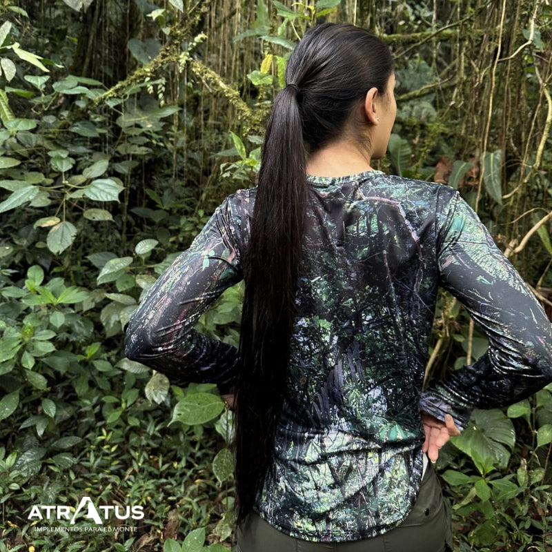 Camibuso Bosque Tropical - Mujer