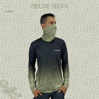 Cuellito Víbora de Pestañas Verde - Piel de Selva