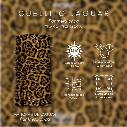 Cuellito manchas de Jaguar