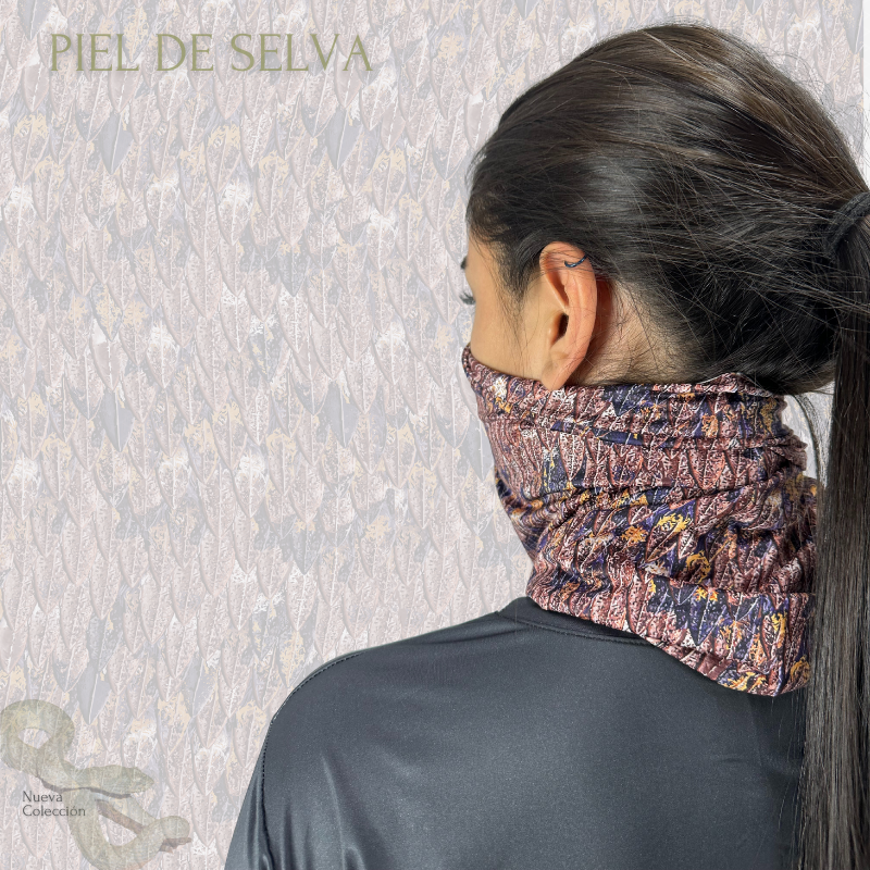 Cuellito Víbora de Pestañas Café — Piel de Selva