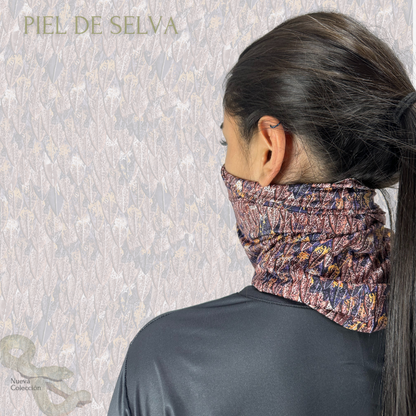 Cuellito Víbora de Pestañas Café — Piel de Selva