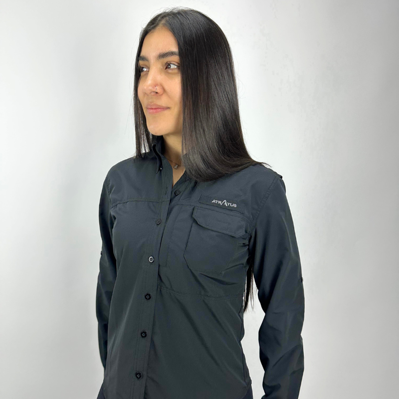 Camisa Athene - Negro Mujer