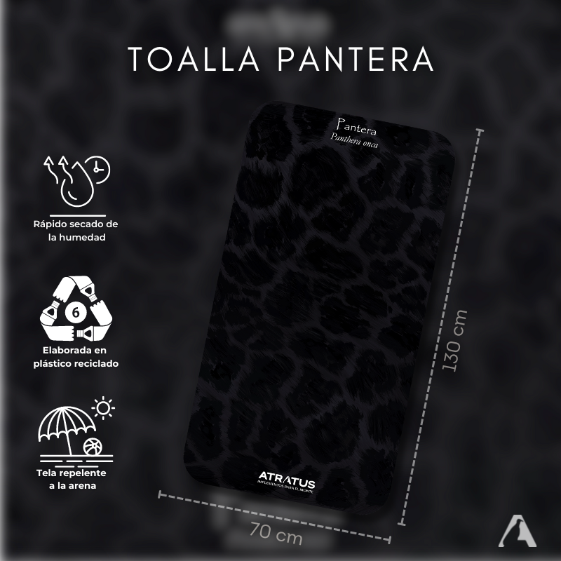 Toalla Manchas de Pantera