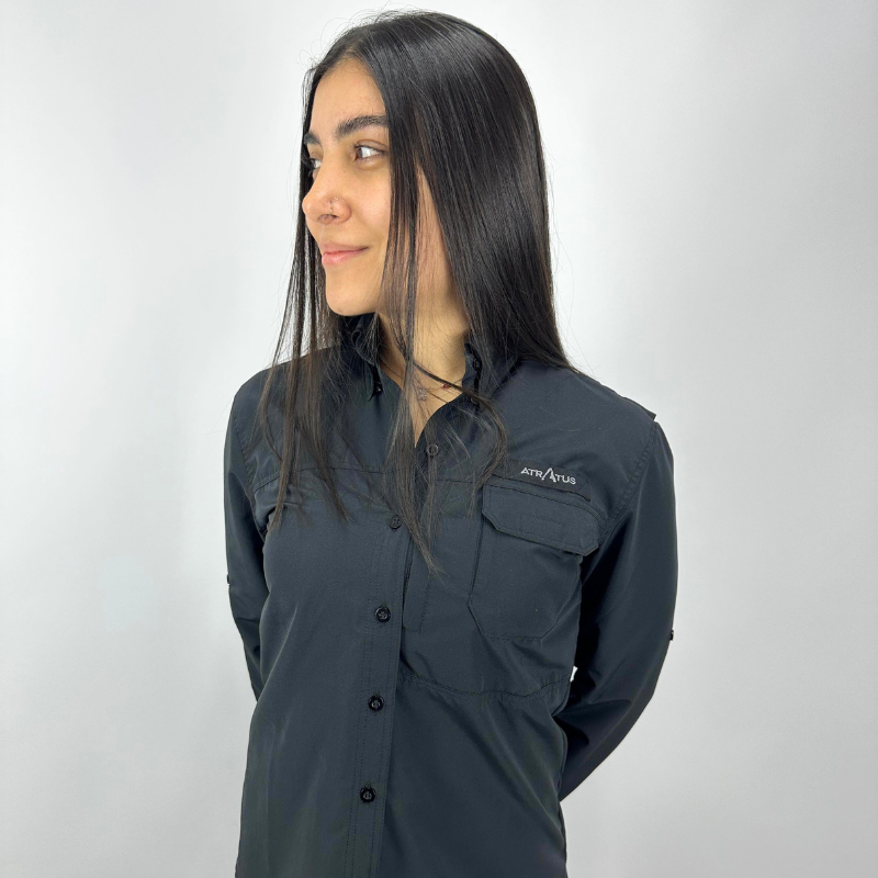 Camisa Athene - Negro Mujer