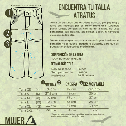 Pantalón Rupornis Mujer