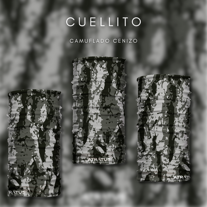 Cuellito Camuflado Cenizo
