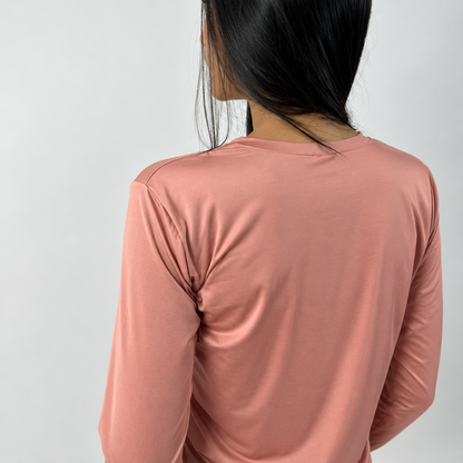 Camibuso Falco Pro Mujer- Palo de rosa