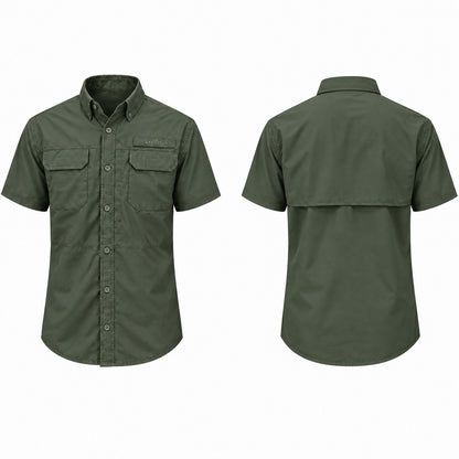 Camisa manga corta de hombre